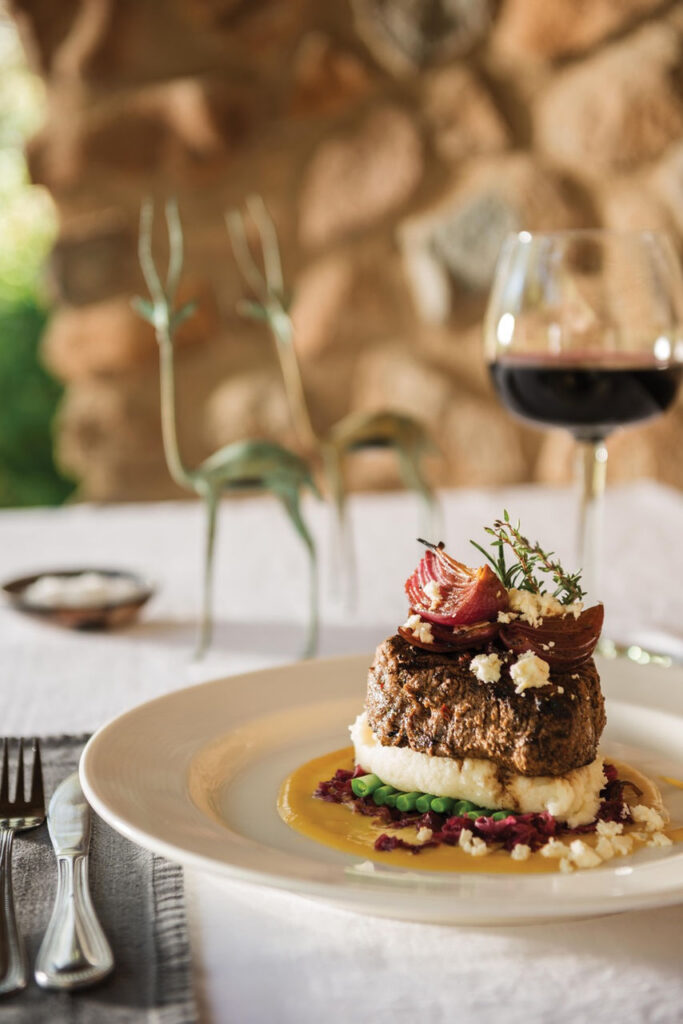Savour a culinary adventure at Dulini Moya.
