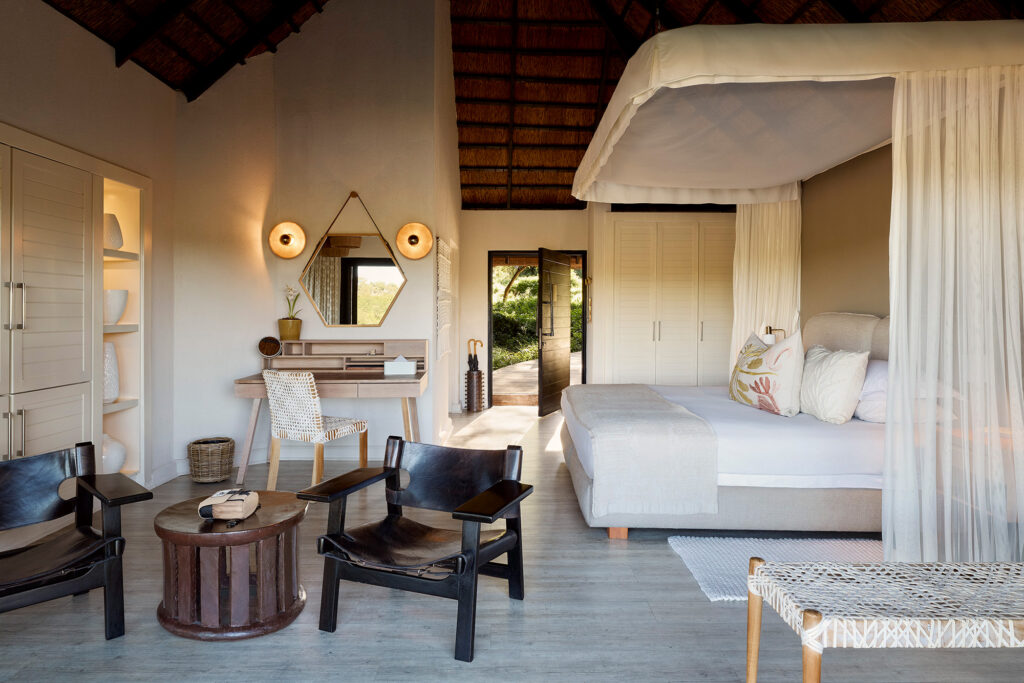 Lion Sands River Lodge — luxury bedroom