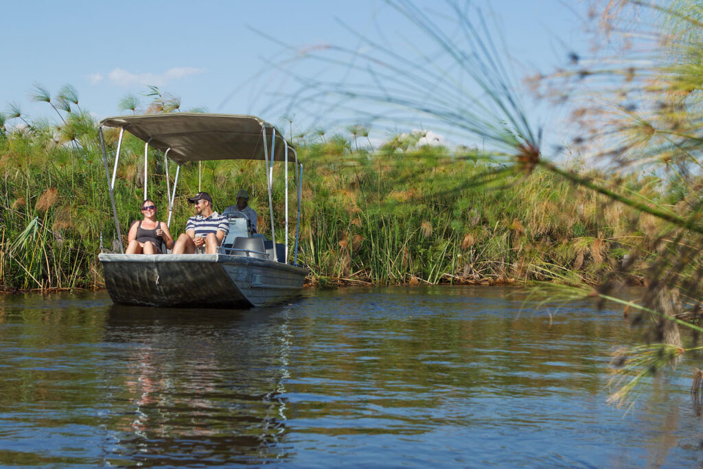 Camp Okavango — boat