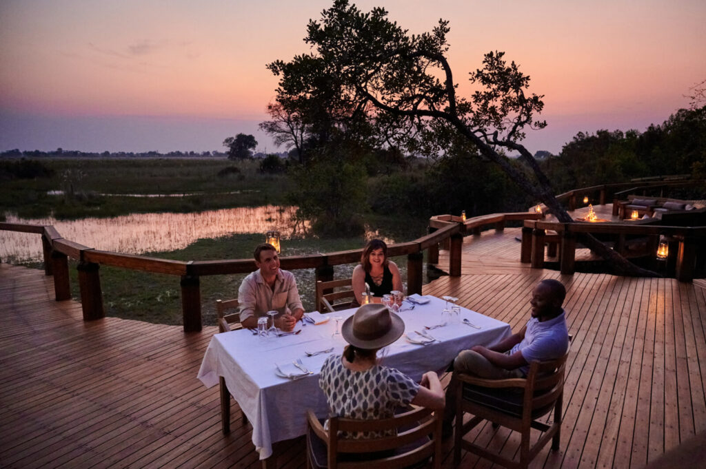 Camp Okavango — main area