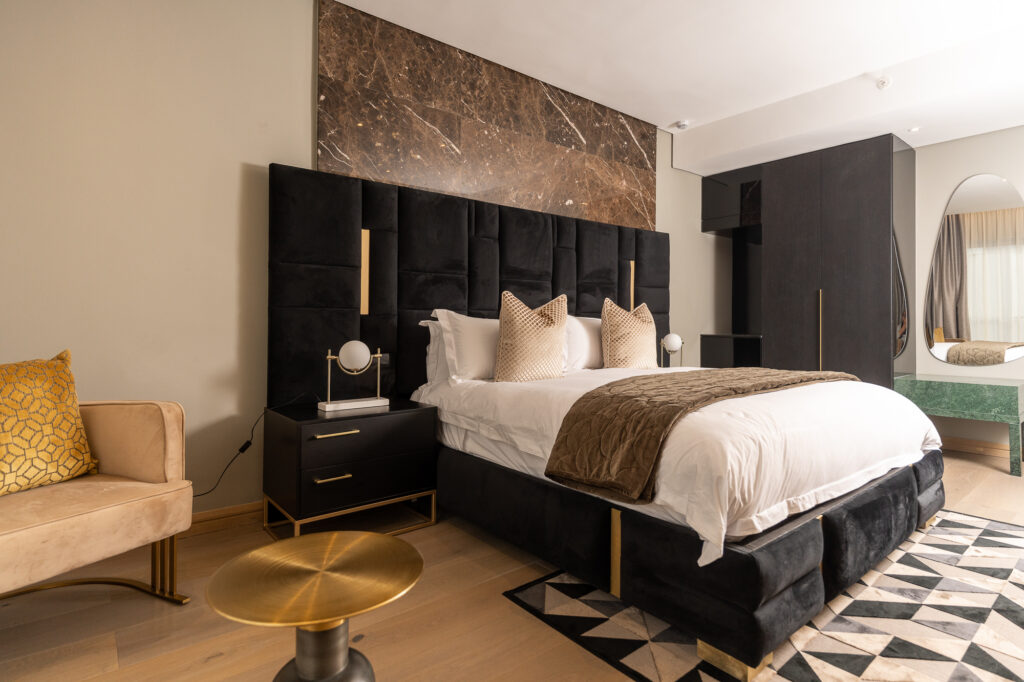 @Sandton Hotel — presidential suite bedroom