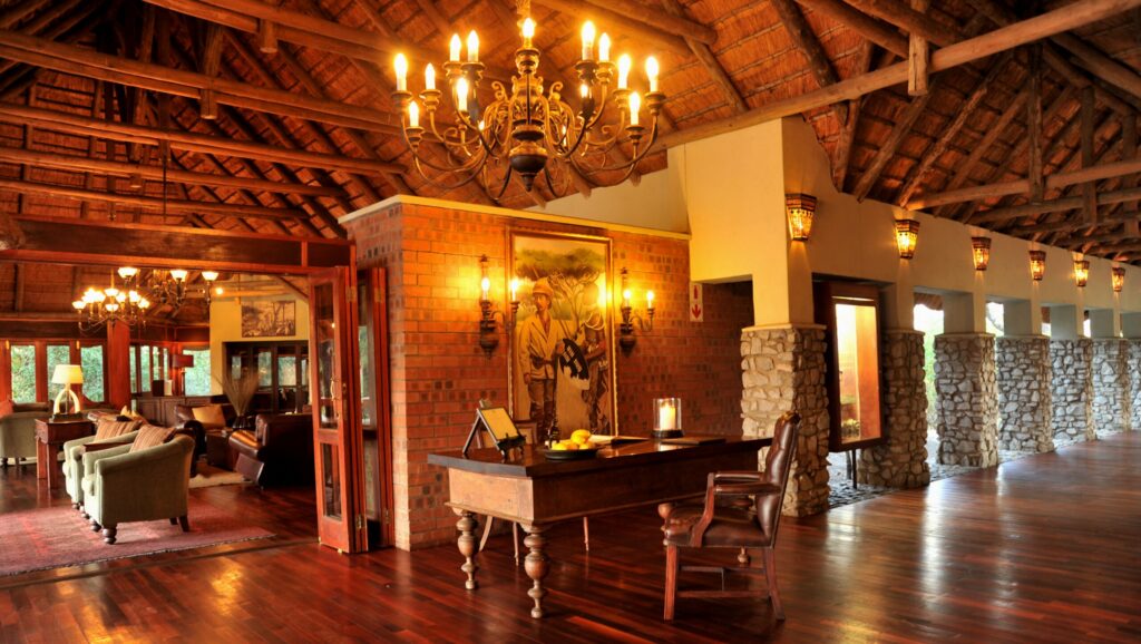 Imbali Safari Lodge — reception