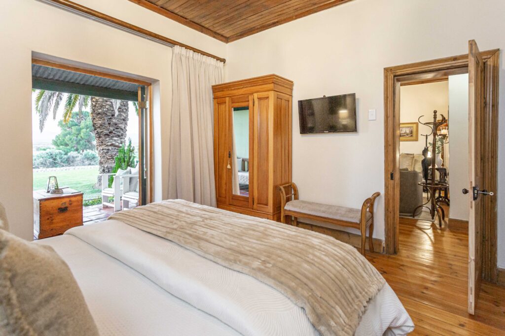 La Plume Boutique Guest House — villa bedroom, view