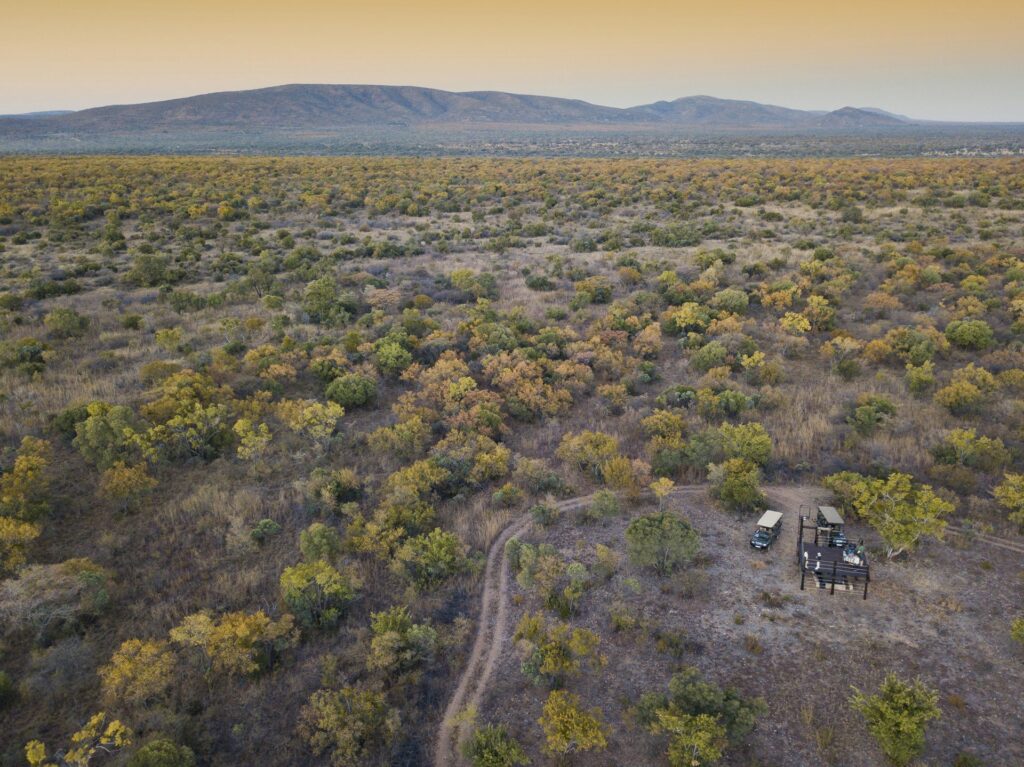 Mabula Game Lodge — deck, aerial view