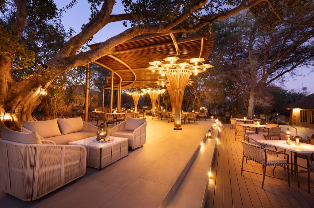 Mabula Game Lodge — terrace, evening, lounge