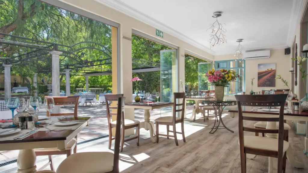 Franschhoek Country House & Villas – Monneaux Restaurant dining Franschhoek Country House Villas
