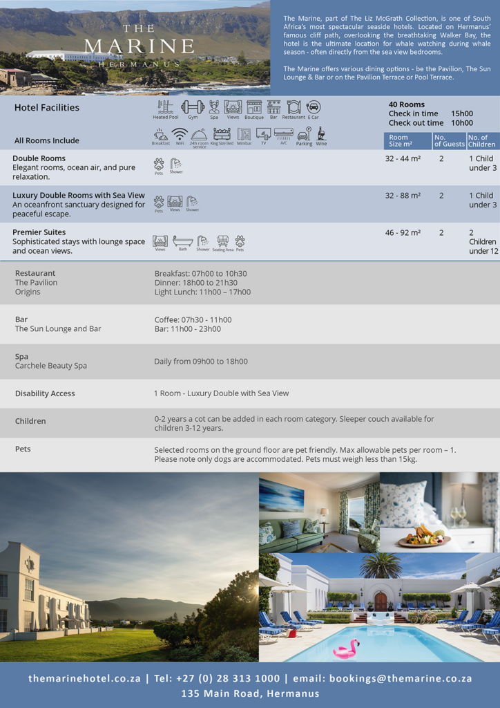 The Marine – VIEW FACT SHEET