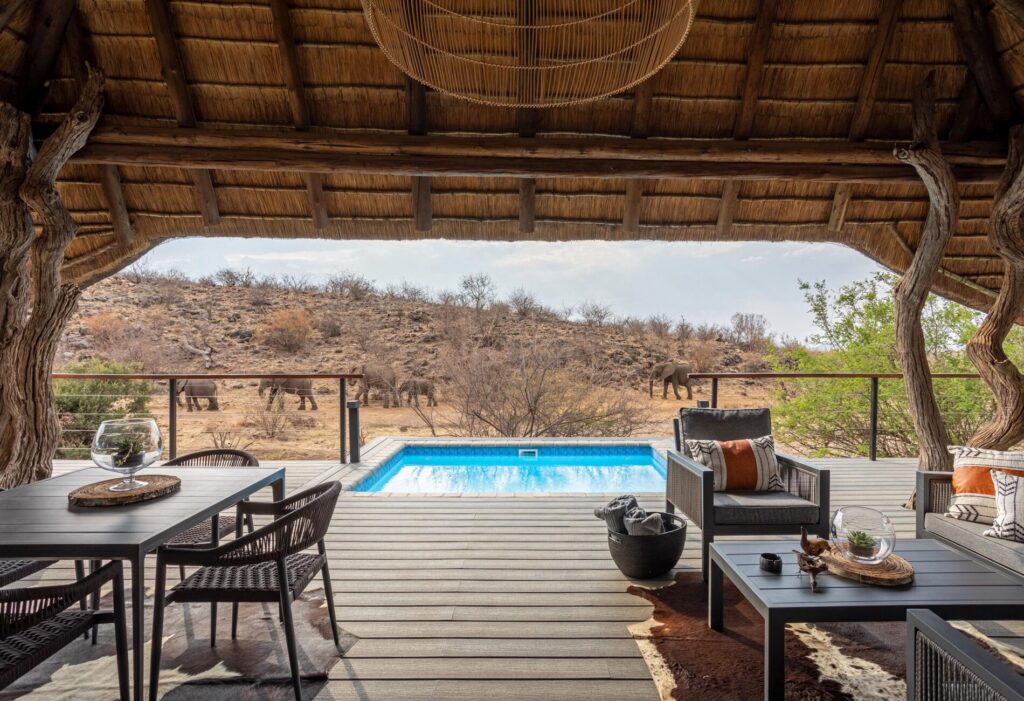 Tuningi Safari Lodge — family pool deck
