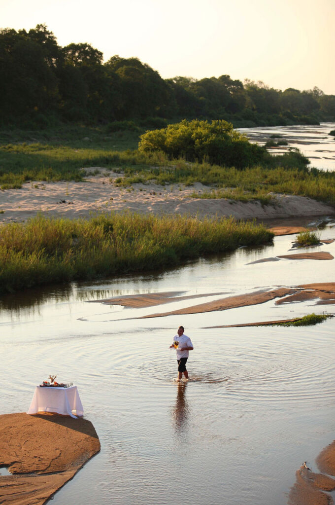 Dulini Leadwood Outdoor Dining Experience, Dulini Private Game Reserve