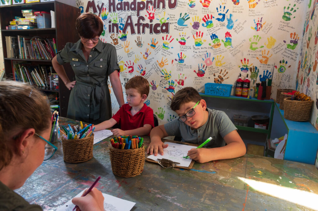 Sabi Sabi Bush Lodge — welcome, children