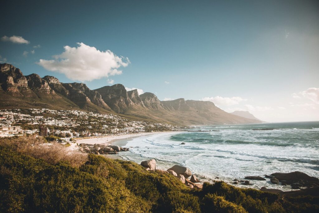 The Twelve Apostles above Camps Bay, Cape Town